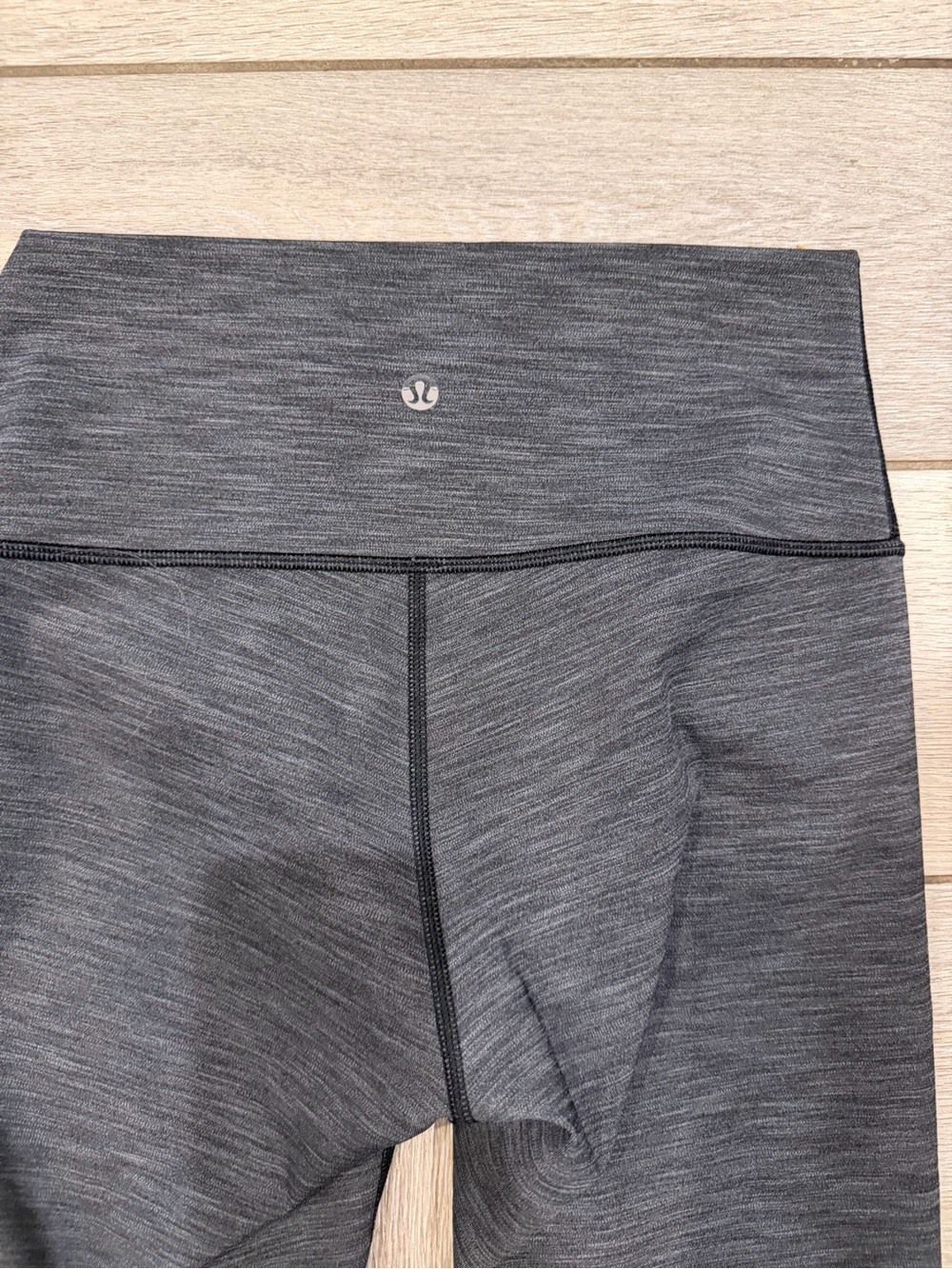 lululemon athletica High-Rise Leggings in Heathered Charcoal Gray